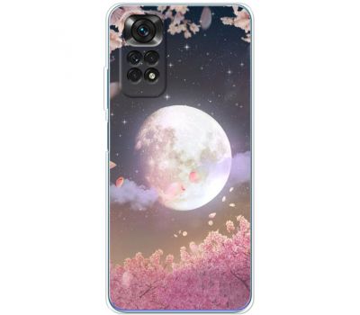 Чохол для Xiaomi Redmi Note 11 / 11s MixCase moon and flower petals