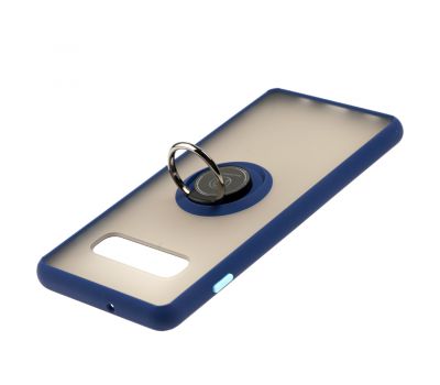 Чохол для Samsung Galaxy S10+ (G975) LikGus Edging Ring синій 3392938