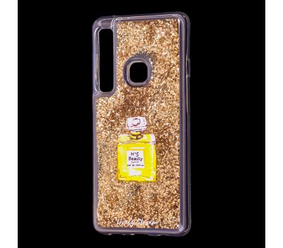Чохол для Samsung Galaxy A9 2018 (A920) вода золотистий "духи"
