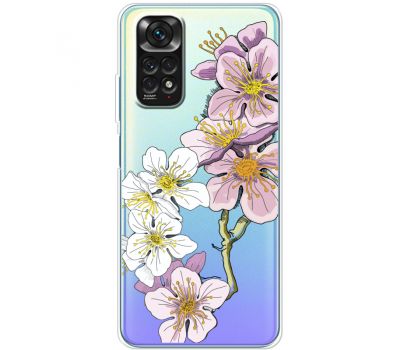 Чохол для Xiaomi Redmi Note 11 / 11s MixCase Cherry Blossom
