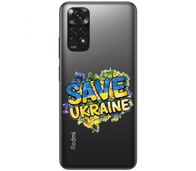 Чохол для Xiaomi Redmi Note 11 / 11s MixCase патріотичні save ukraine