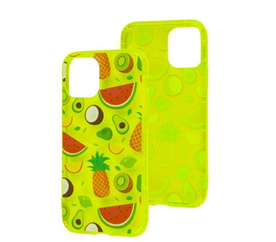Чохол для iPhone 11 Pro Summer Time yellow / fruits