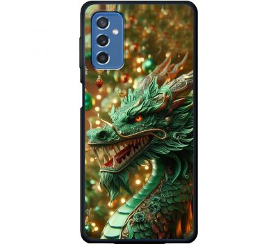 Чохол для Samsung Galaxy M52 (M526) MixCase Новий рік green Dragon