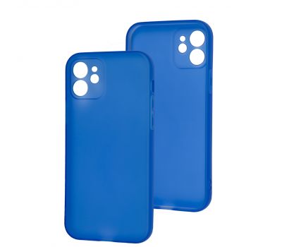 Чохол для iPhone 12 Acid color blue