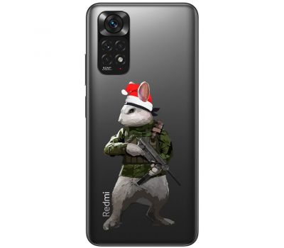 Чохол для Xiaomi Redmi Note 11 / 11s MixCase Новий рік кролик захисник