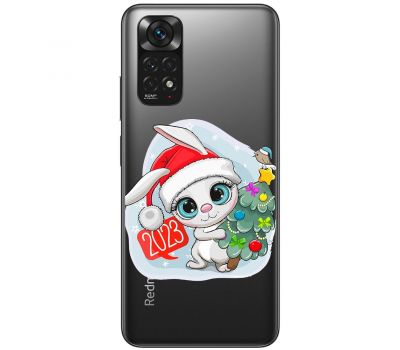 Чохол для Xiaomi Redmi Note 11 / 11s MixCase Новий рік кролик 2023