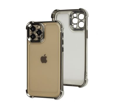 Чохол для iPhone 12 Pro Armored color silver