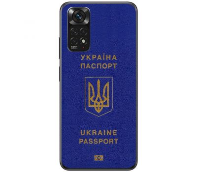 Чохол для Xiaomi Redmi Note 11 / 11s MixCase патріотичні Україна паспорт