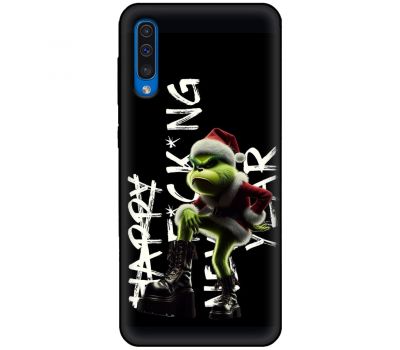 Чохол для Samsung Galaxy A7 2018 (A750) MixCase Новий рік сумний Грінч