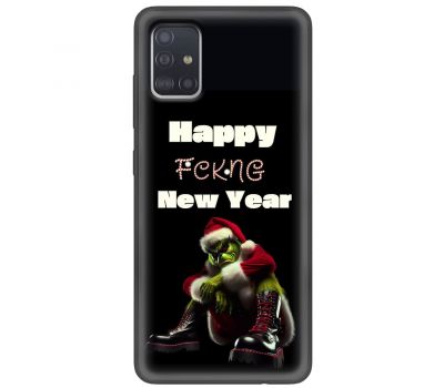 Чохол для Samsung Galaxy A71 (A715) MixCase Новий рік Grinch Fckng