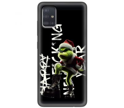 Чохол для Samsung Galaxy A71 (A715) MixCase Новий рік сумний Грінч