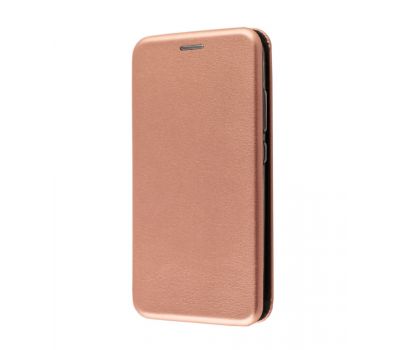 Чохол книжка Premium для Samsung Galaxy J3 2016 (J320) рожево-золотистий