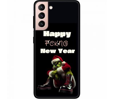 Чохол для Samsung Galaxy S21 (G991) MixCase Новий рік Grinch Fckng