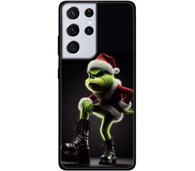 Чохол для Samsung Galaxy S21 Ultra (G998) MixCase Новий рік angry Grinch