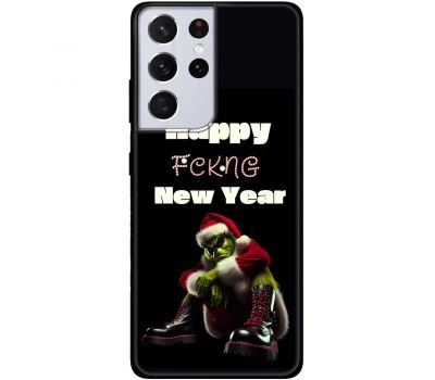 Чохол для Samsung Galaxy S21 Ultra (G998) MixCase Новий рік Grinch Fckng