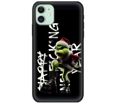 Чохол для iPhone 12 MixCase Новий рік сумний Грінч