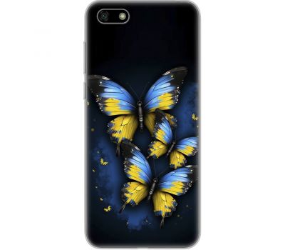 Чохол для Huawei Y5 2018 MixCase патріотичні метелики
