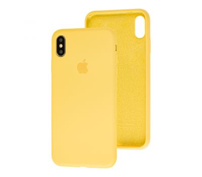 Чохол для iPhone Xs Max Slim Full жовтий