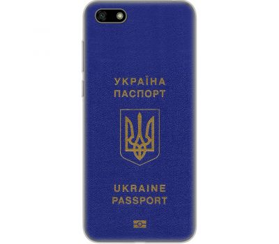 Чохол для Huawei Y5 2018 MixCase патріотичні Україна паспорт