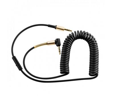 Кабель (подовжувач) AUX Hoco UPA02 Spring audio cable with mic 2m 3399764