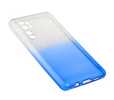Чохол для Xiaomi Mi Note 10 Lite Gradient Design біло-блакитний 3399225