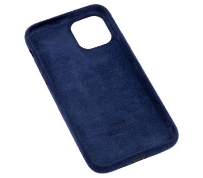 Чохол для iPhone 11 Pro Alcantara 360 темно-синій 3399891