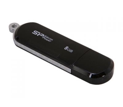 Флешка USB 2.0 Silicon Power LuxMini 322 8GB чорний