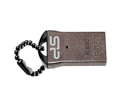 Флешка USB 2.0 Silicon Power Touch T01 32GB Black metal 340529