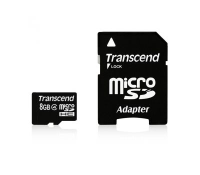 Карта пам'яті Transcend MicroSDHC 8GB TS8GUSDHC4 340465