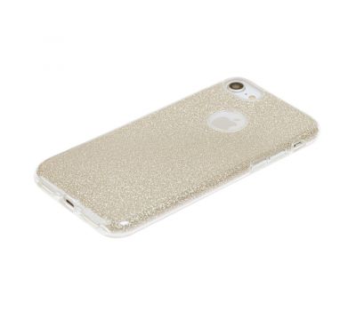 Чохол Shining Glitter для iPhone 7/8 з блискітками золотистий 3400753