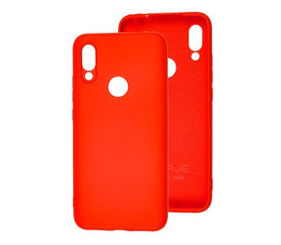 Чохол для Xiaomi Redmi 7 Wave colorful червоний