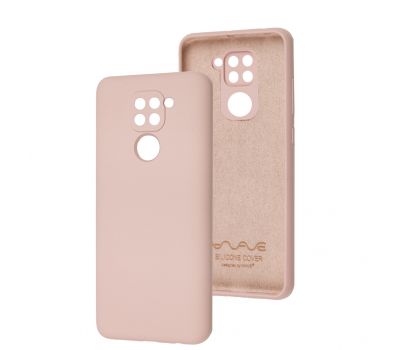Чохол для Xiaomi Redmi Note 9 Wave camera Full pink sand