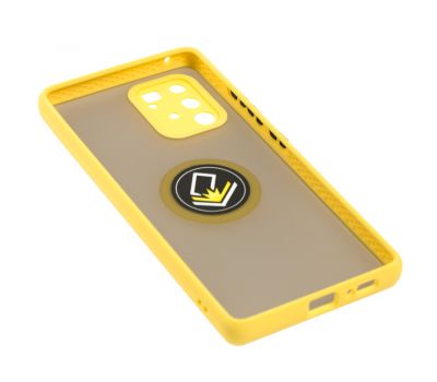 Чохол для Samsung Galaxy S10 Lite (G770) / A91 LikGus Edging Ring жовтий 3402870