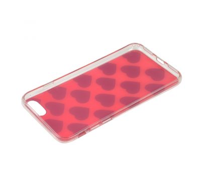 Чохол для iPhone 7/8 Pearl Heart рожевий 3403314