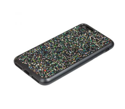 Чохол Diamond Shining для iPhone 7/8 з блискітками чорний 3403316