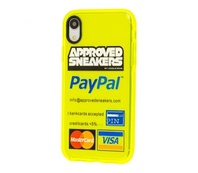 Чохол для iPhone Xr Neon print PayPal