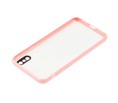 Чохол для iPhone X / Xs Shine mirror рожевий 3403393