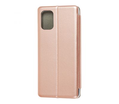 Чохол книжка Premium для Samsung Galaxy A71 (A715) рожево-золотистий 3405536