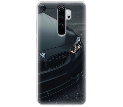 Чохол для Xiaomi Redmi Note 8 Pro MixCase машина бмв чорний