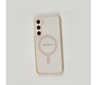 Чохол для Samsung Galaxy S23+ (S916) Berlia Color MagSafe pink 3405662