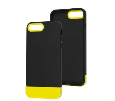 Чохол для iPhone 7 Plus / 8 Plus Bichromatic black / yellow