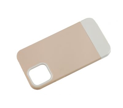 Чохол для iPhone 12 / 12 Pro Bichromatic grey-beige / white 3405057
