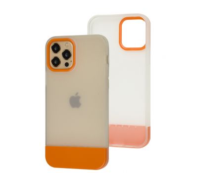 Чохол для iPhone 12/12 Pro Bichromatic matte/orange 3405065