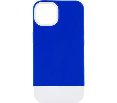 Чохол для iPhone 12/12 Pro Bichromatic navy blue/white 3405075