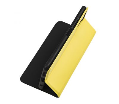 Чохол книжка Fibra для Xiaomi Redmi Note 10 Pro жовтий 3406329