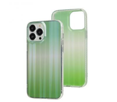 Чохол для iPhone 13 Pro Max Gradient green
