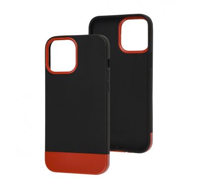 Чохол для iPhone 13 Pro Max Bichromatic black/red