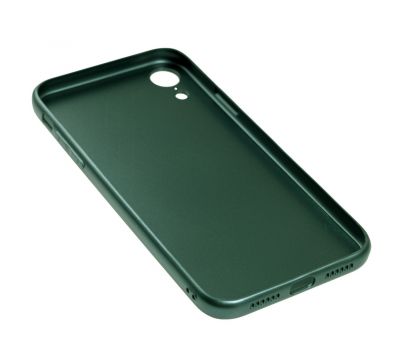 Чохол для iPhone Xr glass LV зелений 3406972