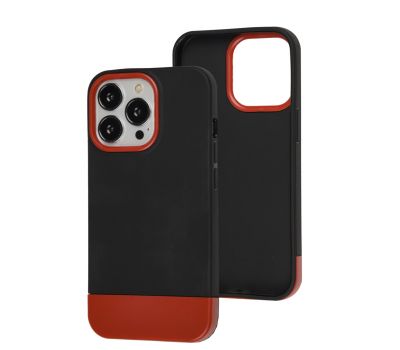 Чохол для iPhone 13 Pro Bichromatic black/red