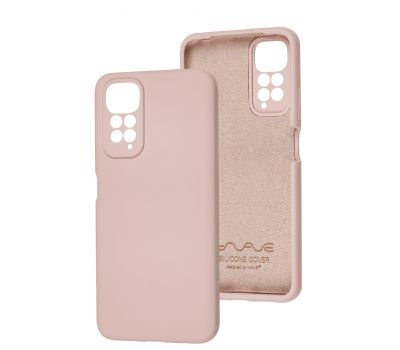 Чохол для Xiaomi Redmi Note 11 / 11s Wave camera Full pink sand